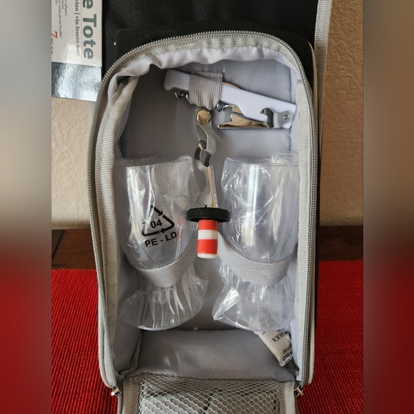 Insulated Wine Tote Carrier - Picture 8 of 9